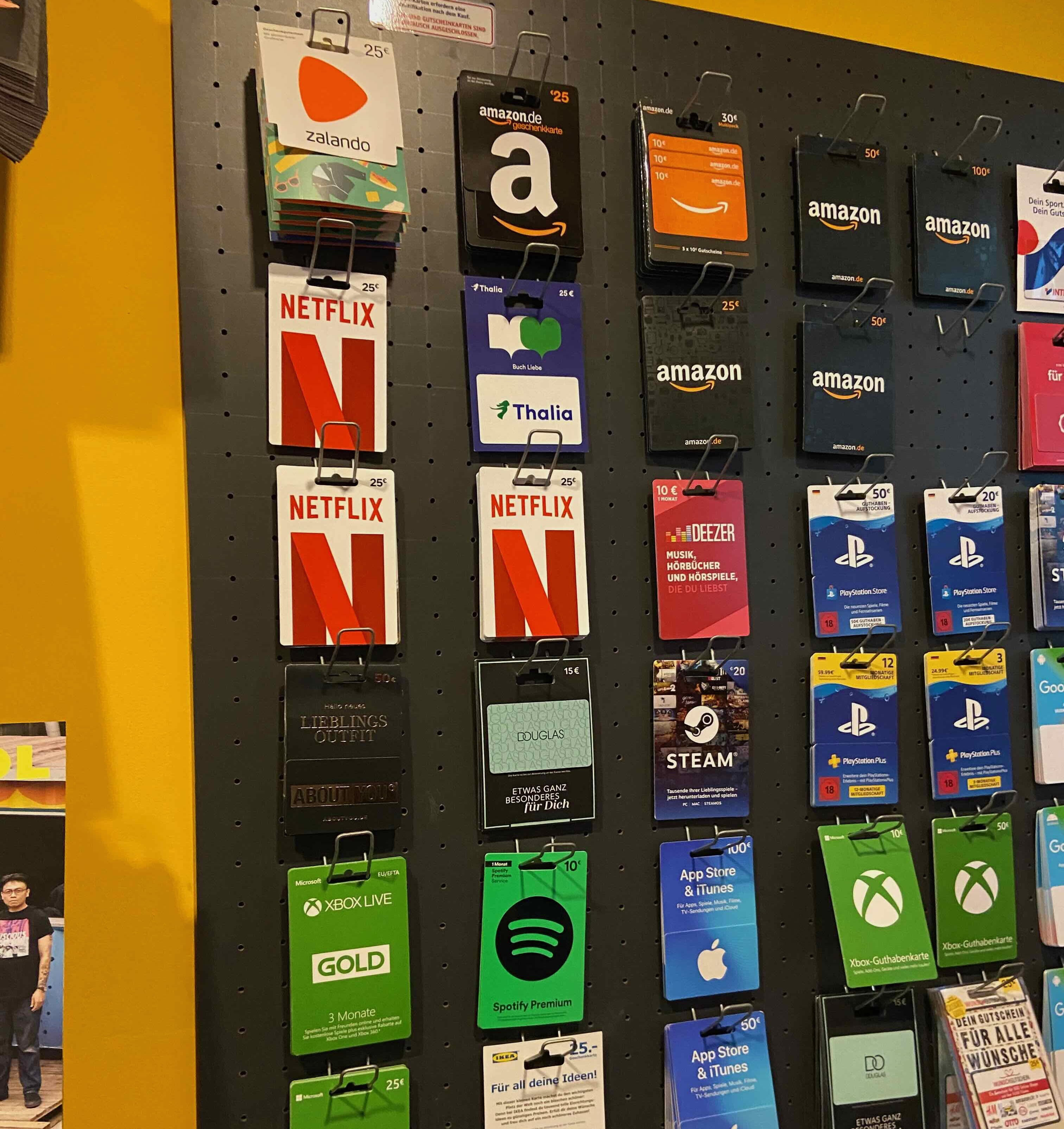 Netflix gift cards in Berlin