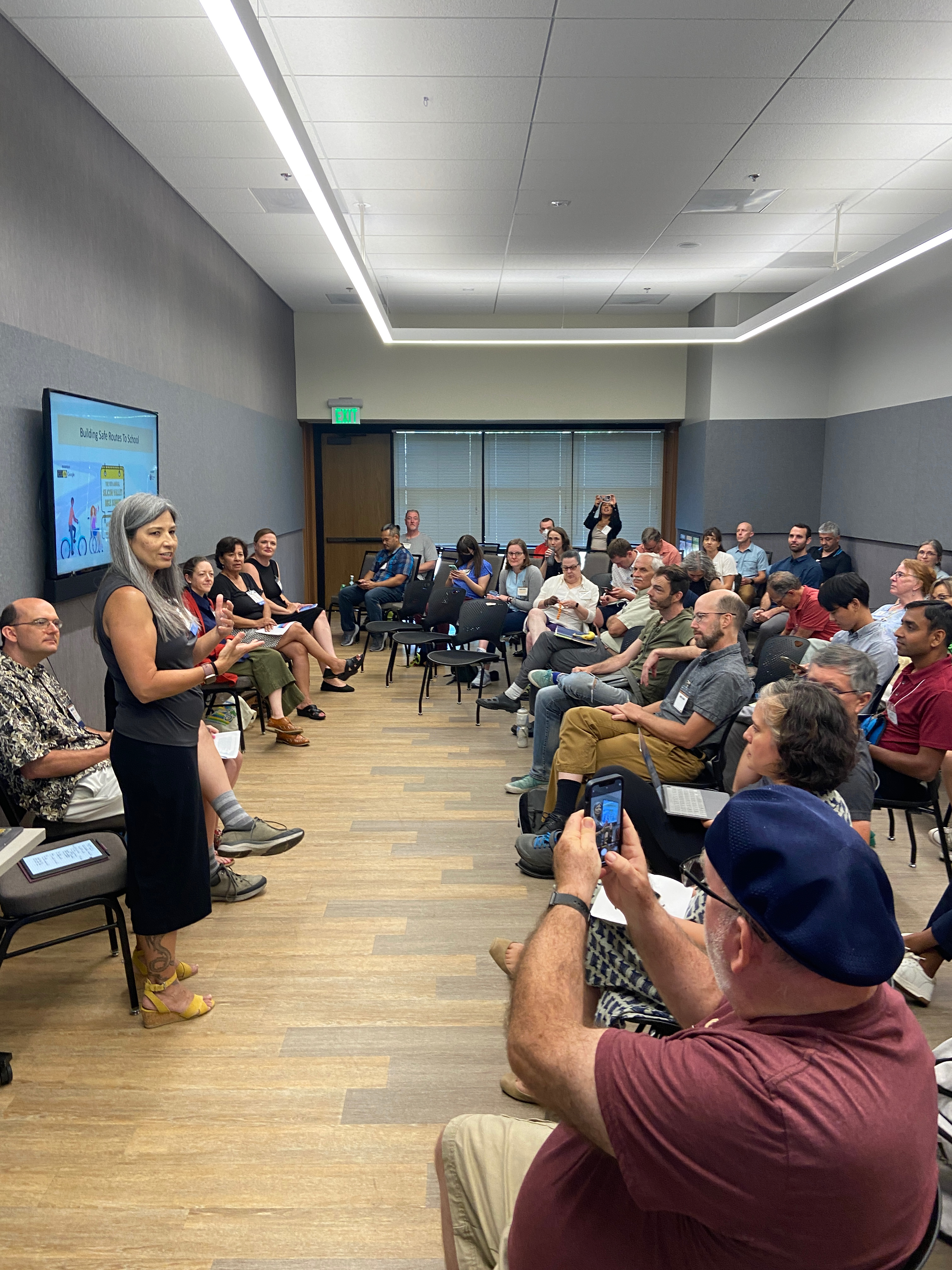 Safe Routes to School panel at Bike Summit 2023