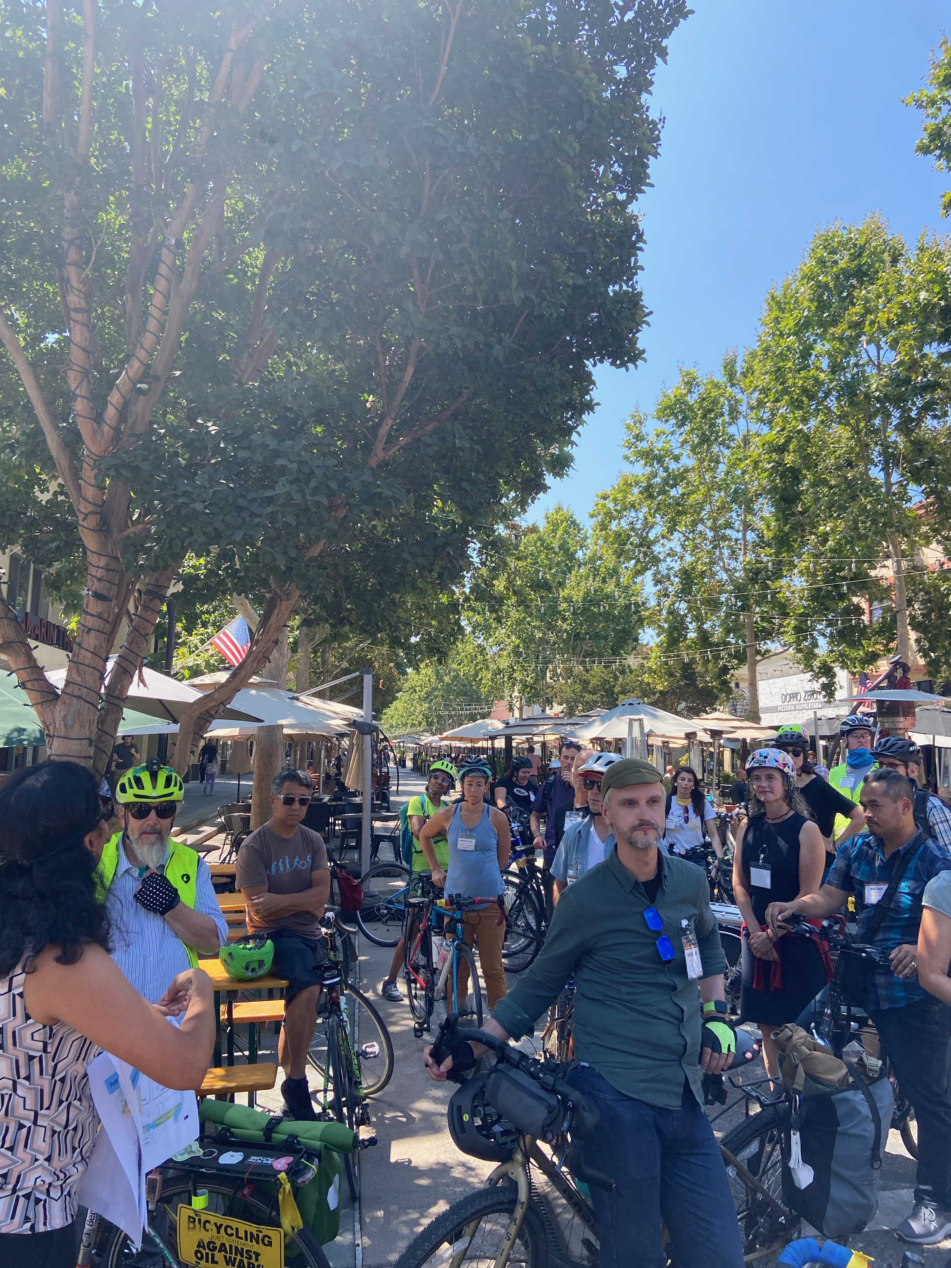 Bike tour of Mountain View