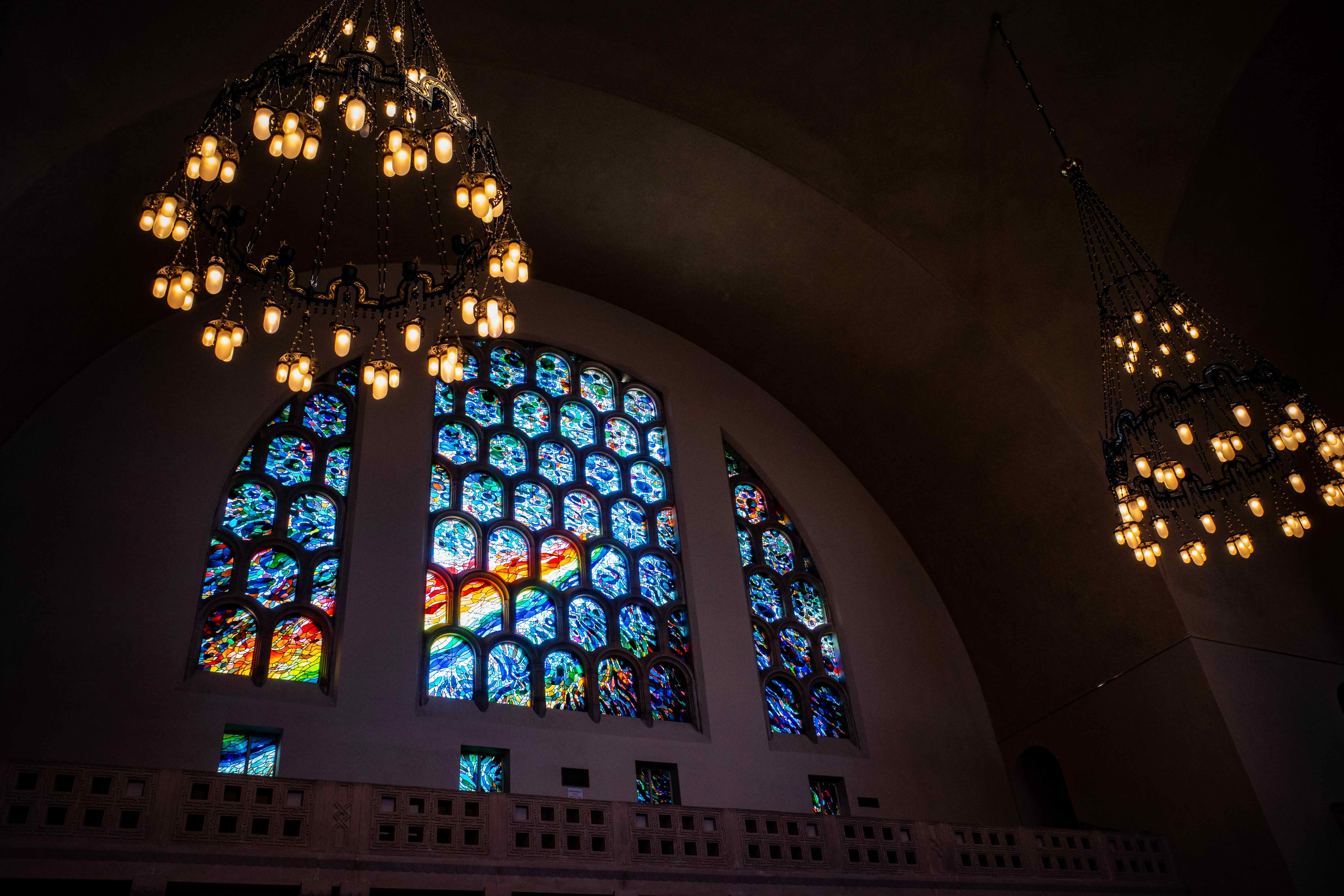 more stained glass at congregation emanu-el