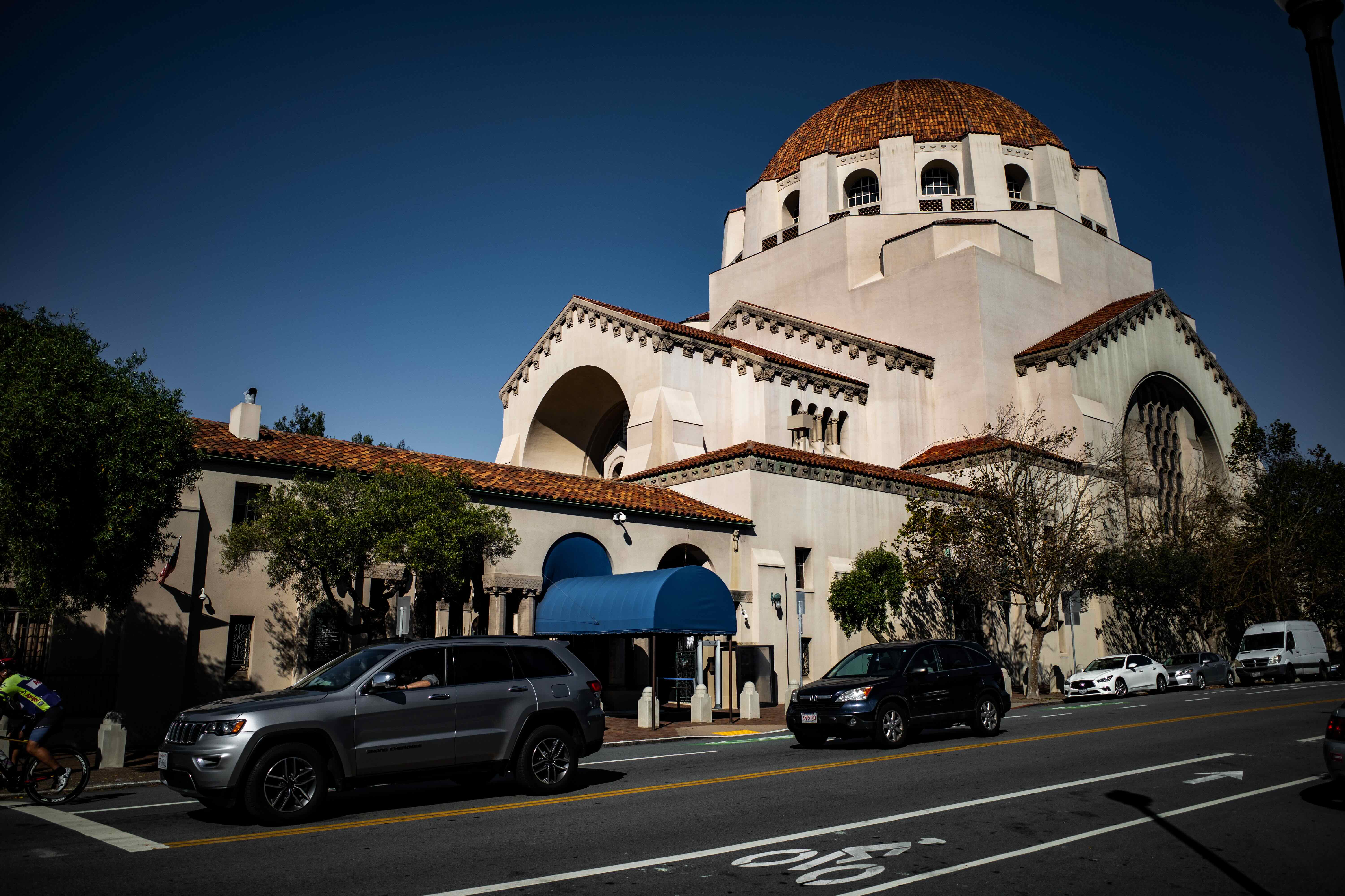 Exterior of Congregation Emanu-El