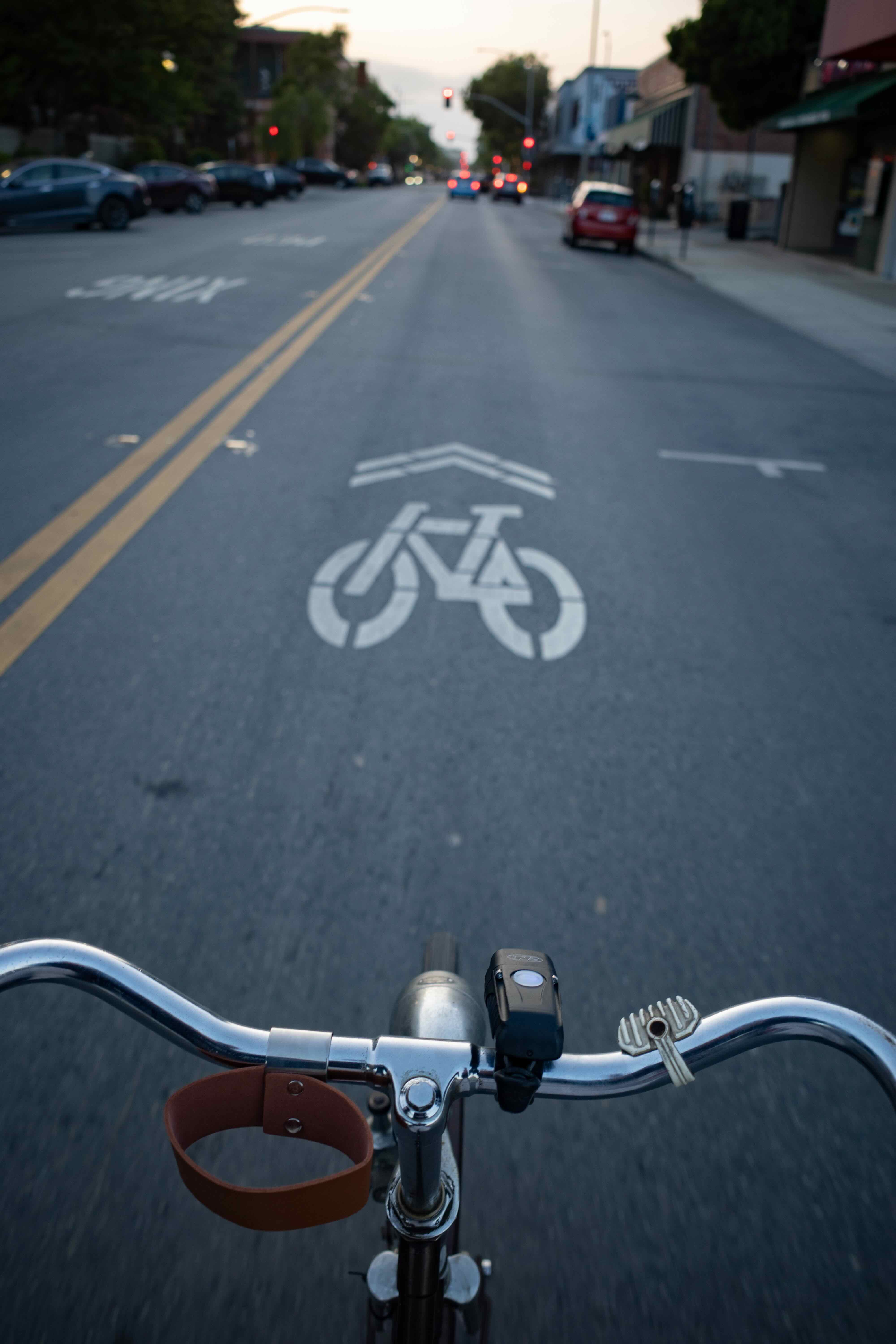Bicycling point-of-view