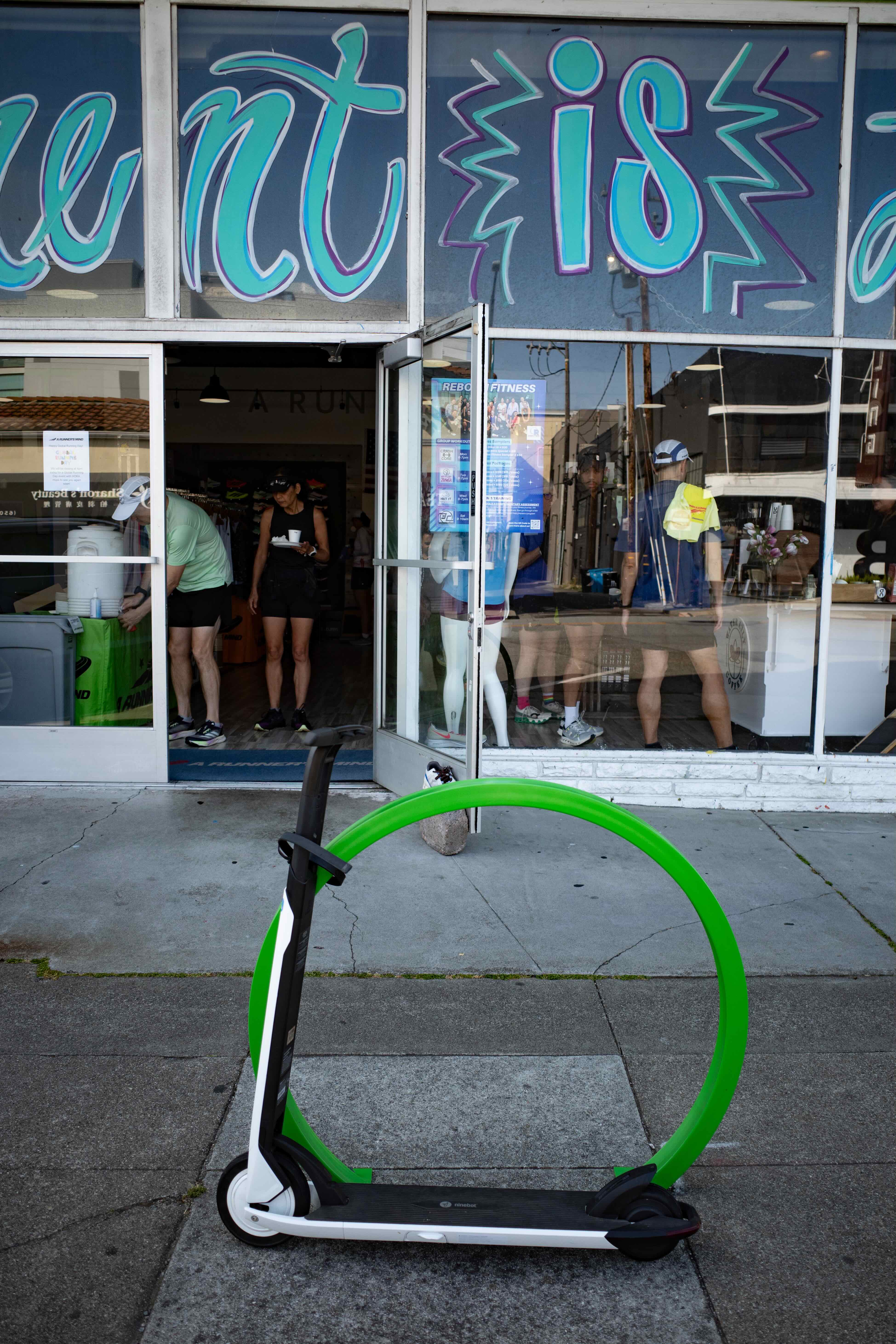 Scooter parking