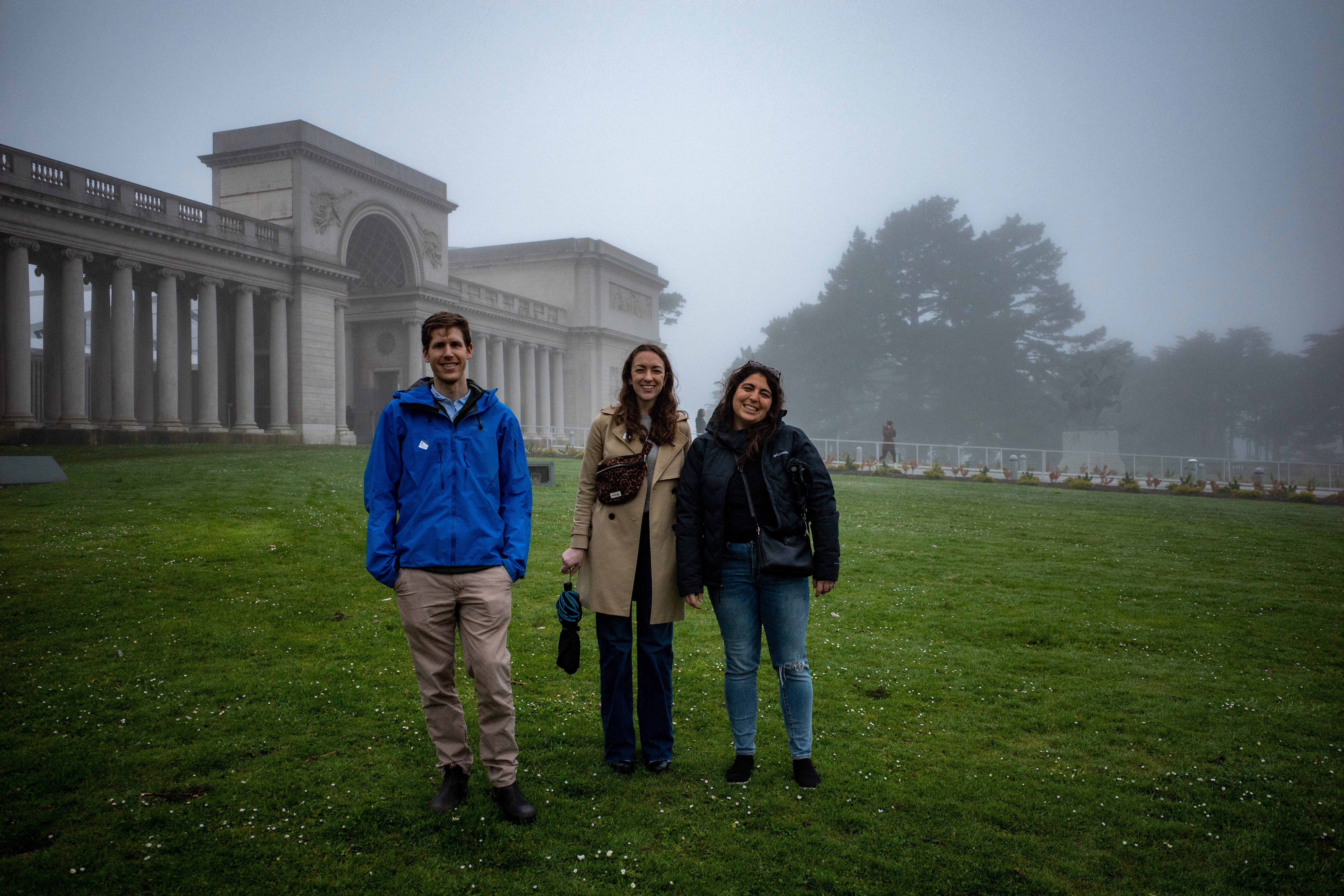 Group outside Legion of Honor