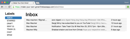 Make Your Own Gmail