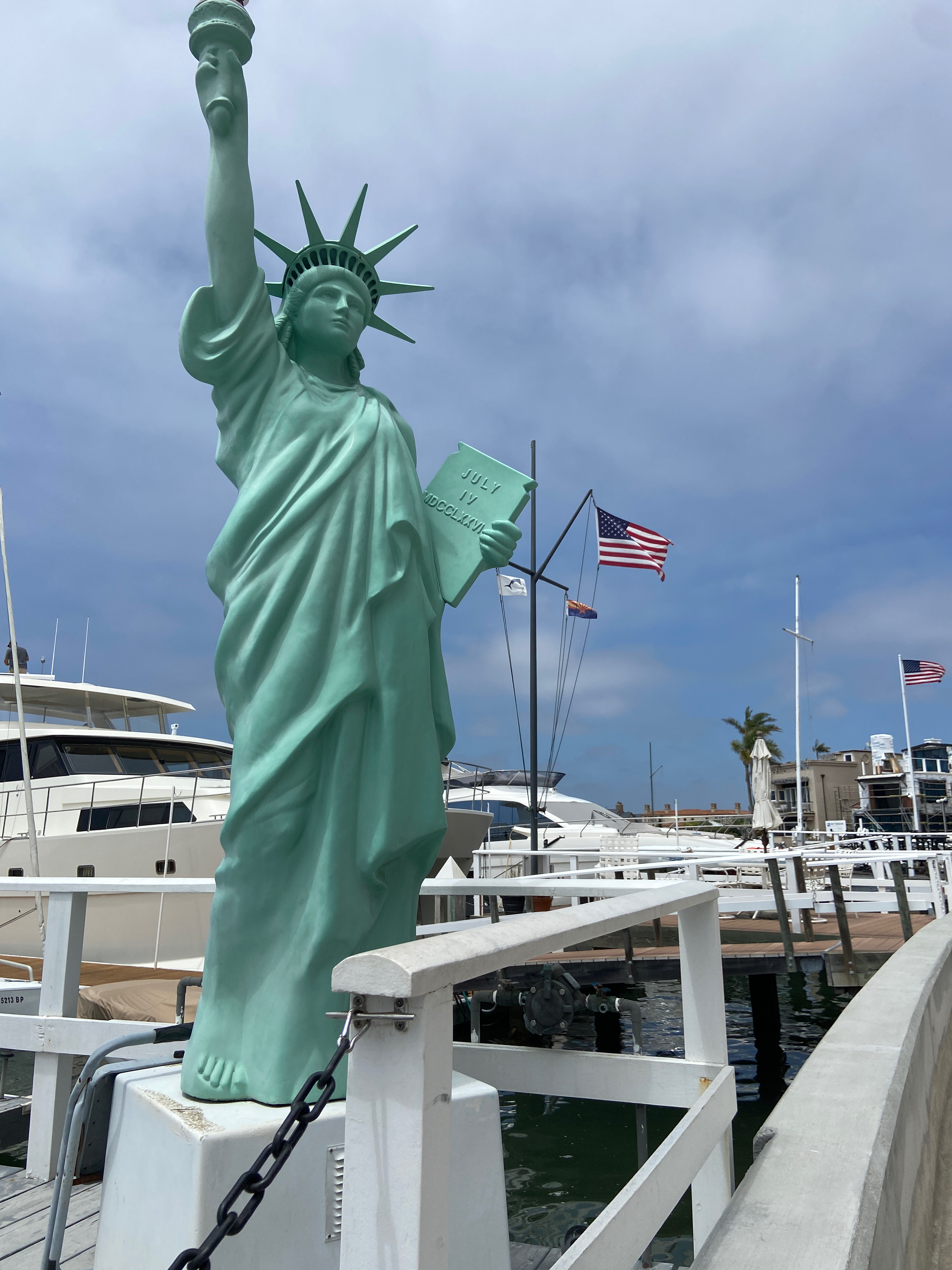 Balboa Island Statue of Liberty