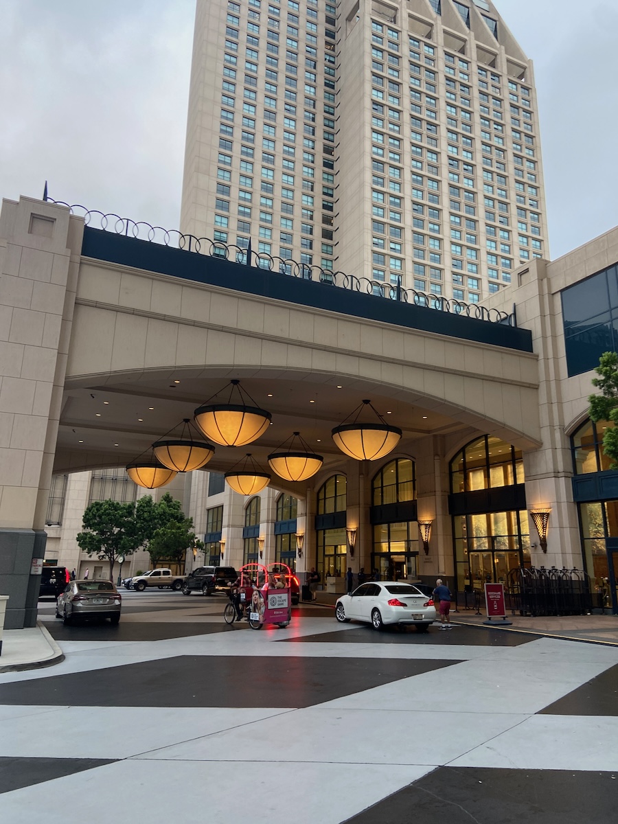 Exterior of Manchester Grand Hyatt in San Diego