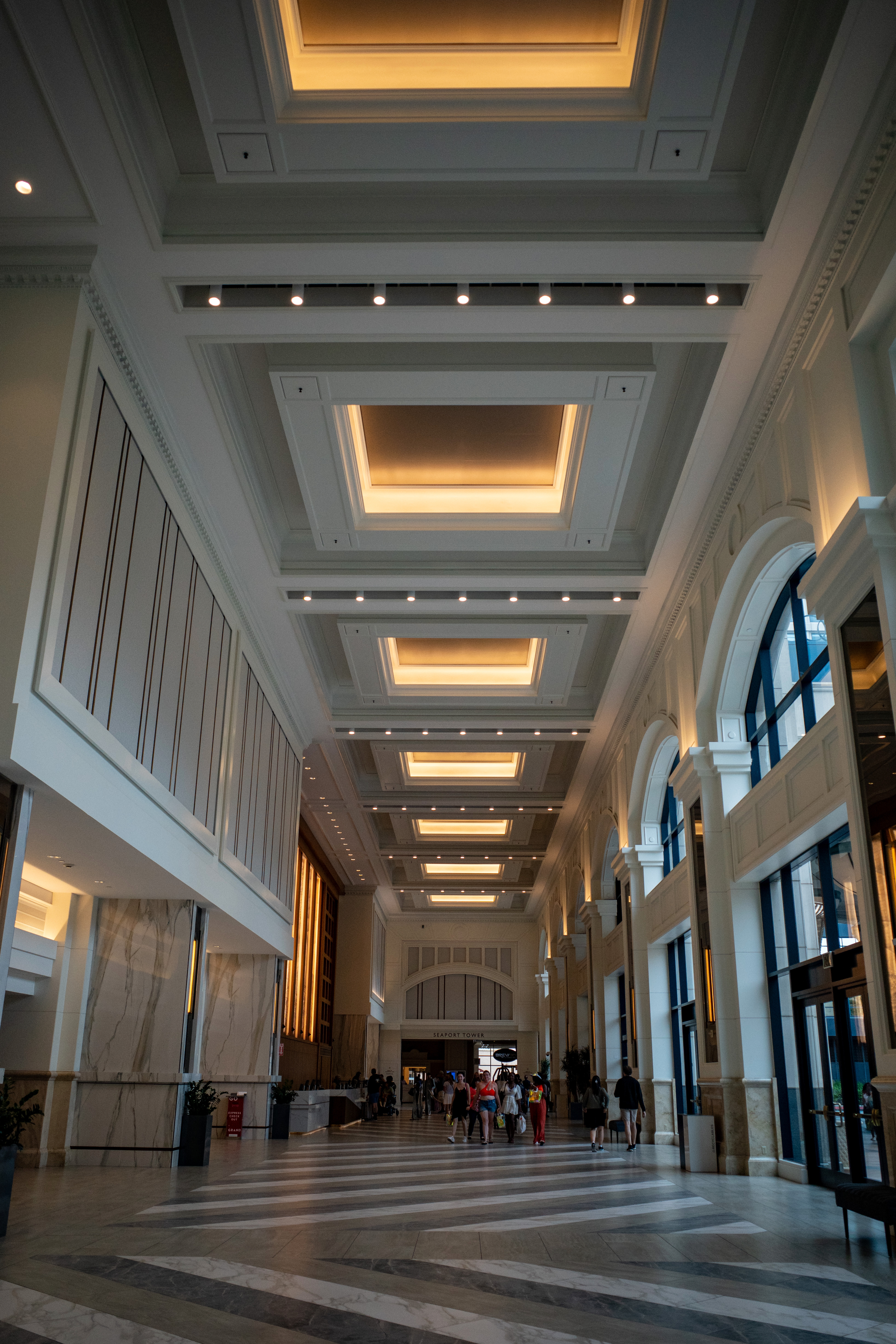 Interior lobby of Manchester Grand Hyatt in San Diego
