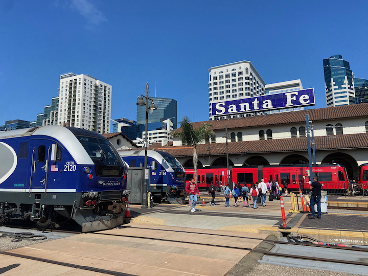 Santa Fe Depot Amtrak train station