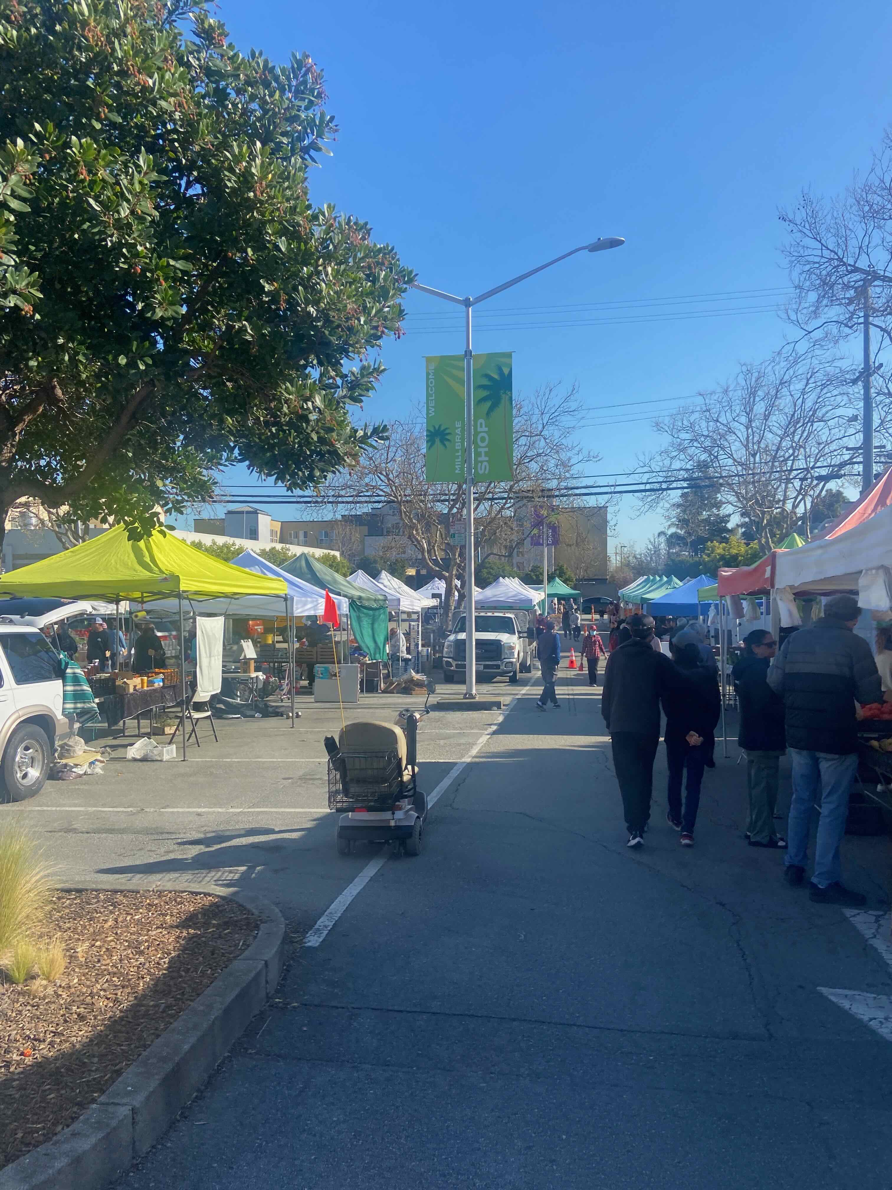 Millbrae farmers market