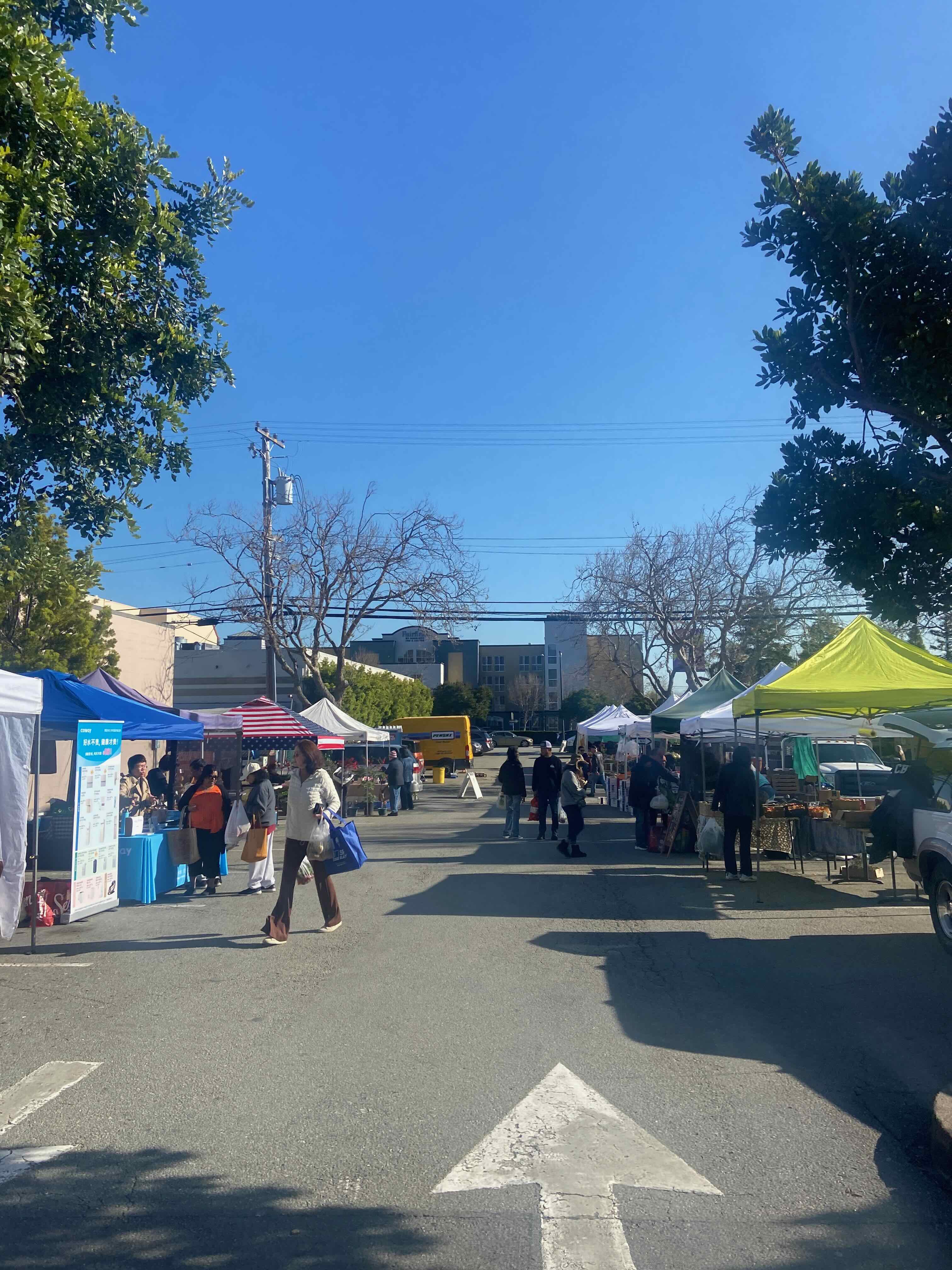 Millbrae farmers market